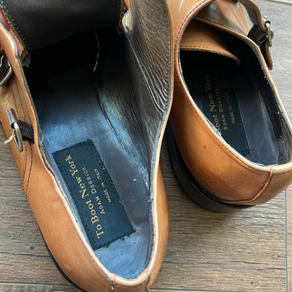 To Boot Monk Leather Strap Oxfords - Picture 5 of 7